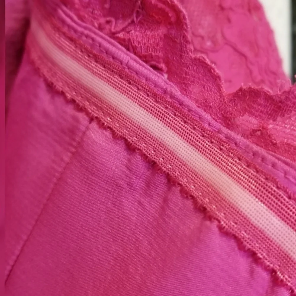 Deep Pink Prom Party Cocktail Dress - Picture 6 of 6